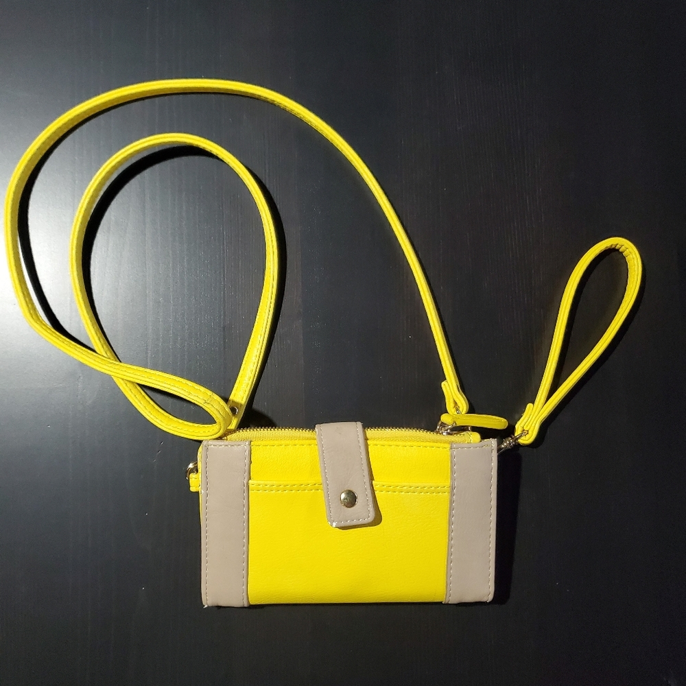 Crossbody wallet style purse
